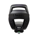 Kinderzitje achter Qibbel Junior 6+  -  MIK HD - met voetsteun en beschermplaat - Midnight Black