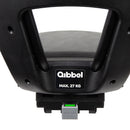 Kinderzitje achter Qibbel Junior 6+  -  MIK HD - met voetsteun en beschermplaat - Midnight Black