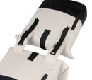 Dubbele fietstas Basil Cove 28-32L 14 x 29 x 36 cm - wit/zwart
