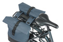 Dubbele fietstas Cove MIK 28-32L 14 x 29 x 36 cm - blauw/zwart