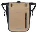 Enkele fietstas Basil Rivo M  tarpaulin MIK 12-15L 14 x 25 x 38 cm - zand/zwart