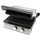 Bourgini Pure Contact Grill RVS/Zwart