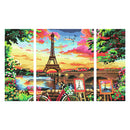 CreArt Schilderen op Nummer - Paris Reflections