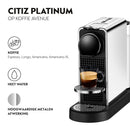 Krups XN610DNL Nespresso Citiz Platinum Koffiecupmachine RVS/Zwart