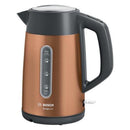 Bosch TWK4P439 DesignLine Waterkoker 1.7L 2400W Koper/Zwart