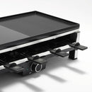 GreenPan Bistro Gourmet Raclette 8 Personen Zwart/Zilver