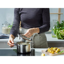 BK Twist Pannenset 5-delig RVS/Glas