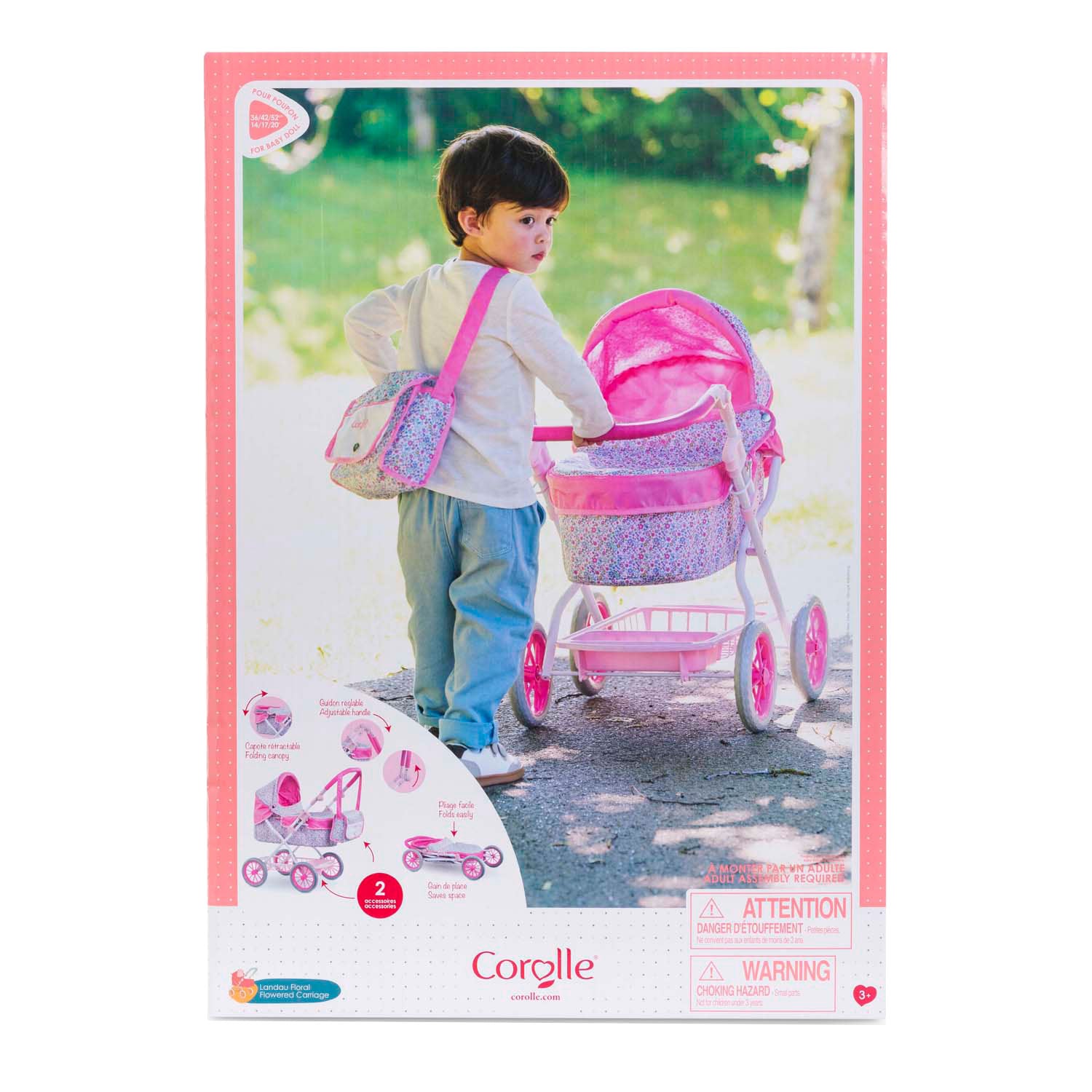 Coffret Accessoires à langer pour grand poupon de 36 à 42 cm - Jeux et jouets Corolle - Avenue Coffret Accessoires à langer pour grand poupon de 36 à 42 cm - Jeux et jouets Corolle - Avenue