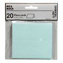 Naamkaarten Lichtblauw, 20st.
