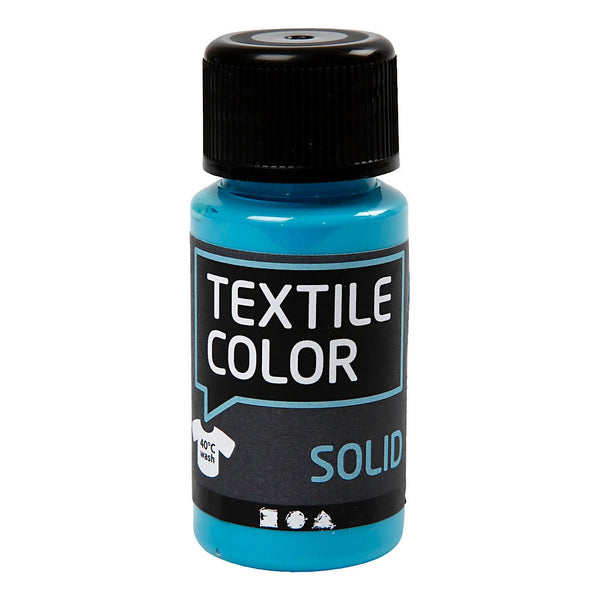 Textile Color Dekkende Textielverf - Turquoiseblauw, 50ml