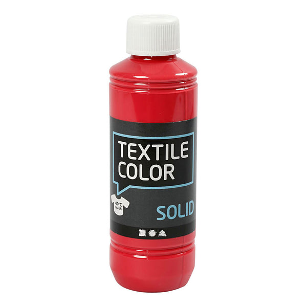Textile Color Dekkende Textielverf - Rood, 250ml