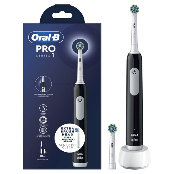Oral-B Pro Serie 1 Elektrische Tandenborstel Zwart/Wit