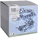 Microcluster - 1500 led - 30m - wit - Timer - Lichtfuncties - Geheugen - Buiten