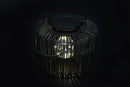 Countryfield Hanglamp solar LED Didem zwart 9x15x16cm