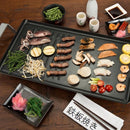 Bourgini Classic Duo Multi Plate Outdoor RVS/Zwart