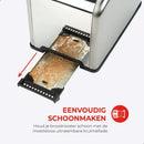 Bourgini Digitale Broodrooster RVS