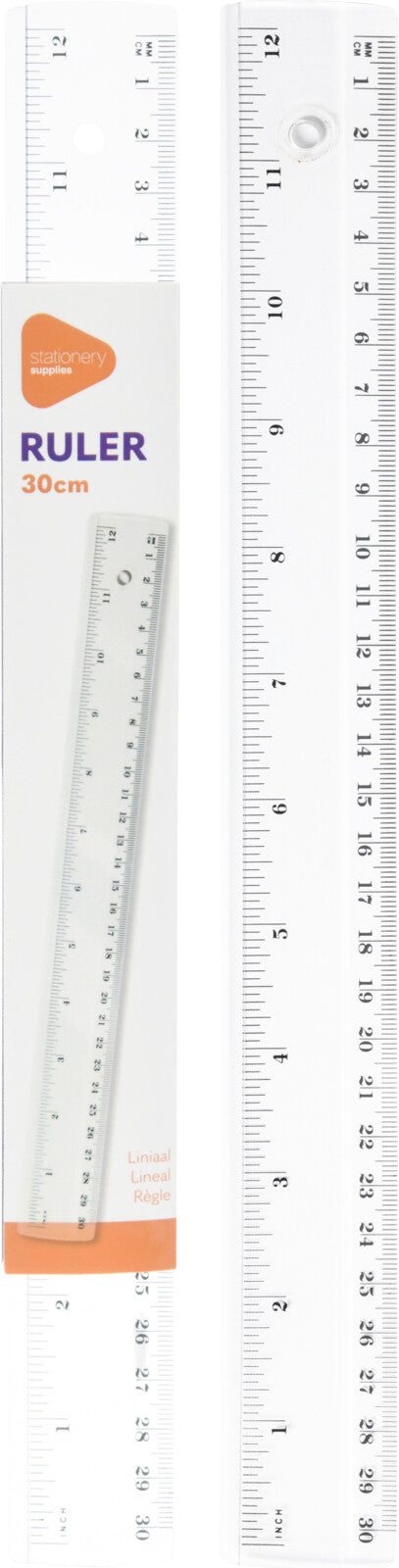 Stationary Supplies Liniaal 30cm