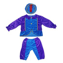 Pietenpak 110-116 Paars/Blauw