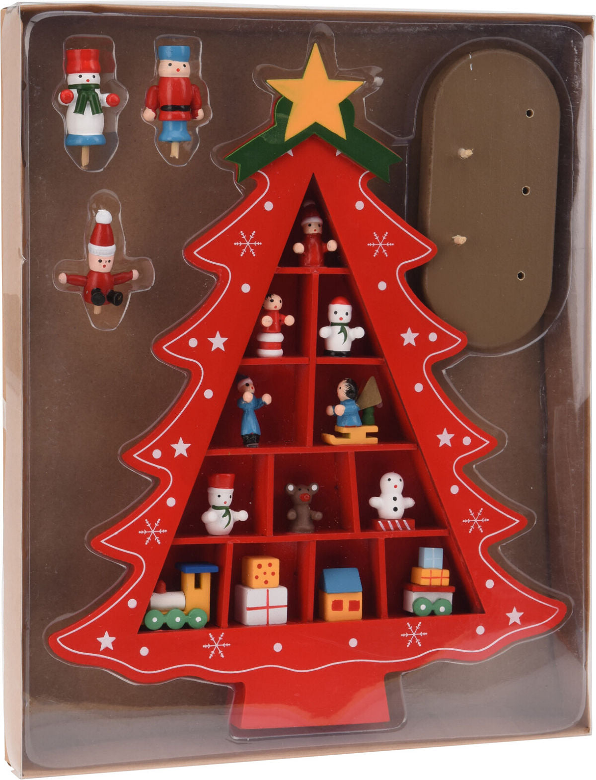 Alternatieve Houten Kerstboom. Een Handgemaakte Kerstboom En Rode Kerstballen Stock Afbeelding Alternatieve Houten Kerstboom. Een Handgemaakte Kerstboom En Rode Kerstballen Stock Afbeelding