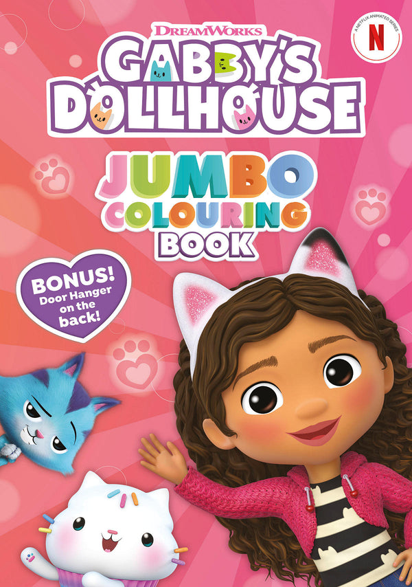 Totum Gabby AND apos;s Dollhouse Jumbo Kleurboek