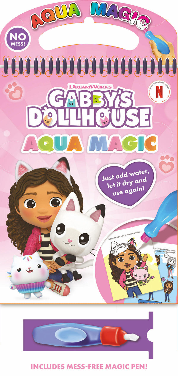 Totum Gabby AND apos;s Dollhouse Aqua Magig Kleurboek