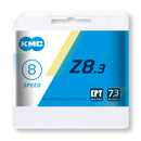 Ketting 6/7/8 speed KMC Z8.3 EPT 114 schakels - zilver/grijs