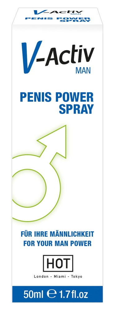 V-Activ - Penis Power Spray voor mannen - 50 ml