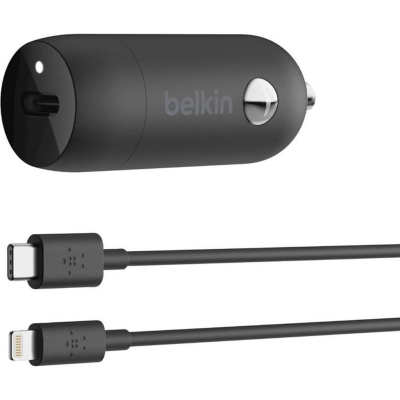 Belkin Boost-Up Charge USB-C Autolader 20W Zwart