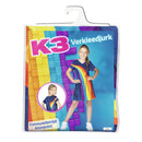 K3 Verkleedjurk Regenboog - 6-8 jaar