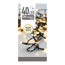 LED-verlichting - 40 LED - 3 meter - warm wit