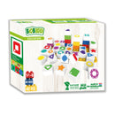 BiOBUDDi Educatie Bouwset Vormen, 42dlg.