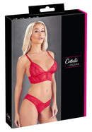 Bra Set Red M