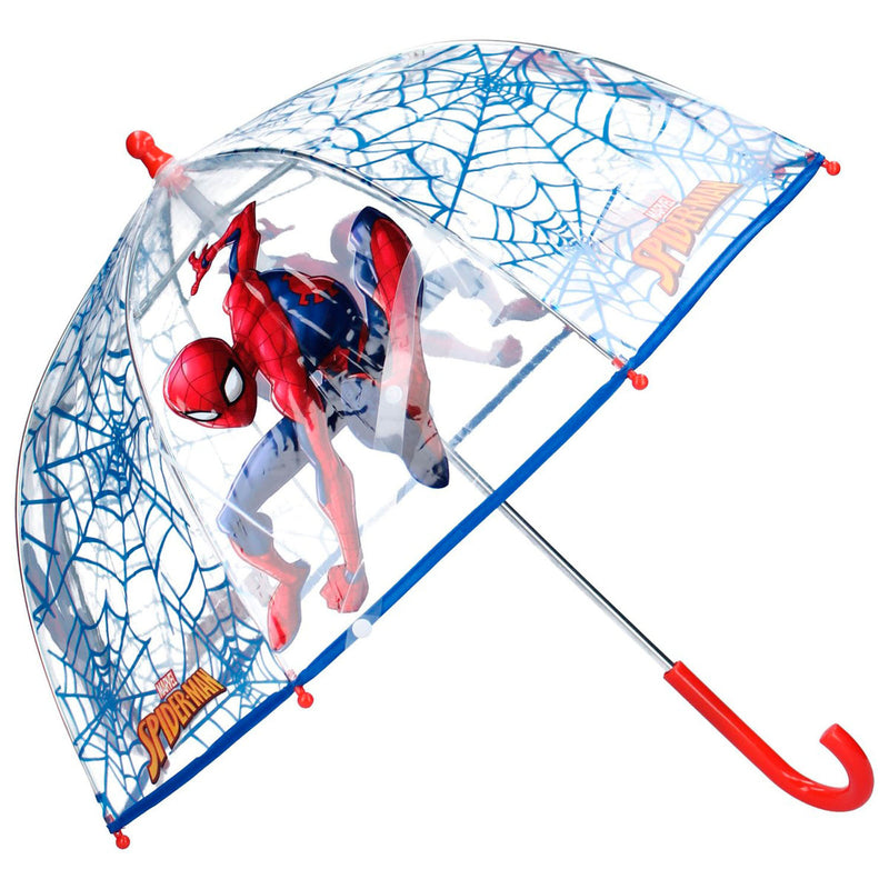 Spiderman Kinderparaplu 73 cm Blauw/Rood