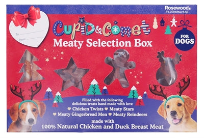 Cupid & Comet Kerst Meaty Selectiebox 175 GR