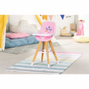 Baby Born Scandinavische Eetstoel Hout/Roze