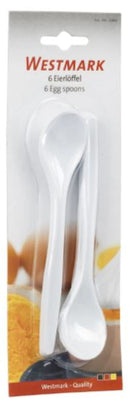 Westmark Eierlepels 14.5 cm 6 Stuks Wit
