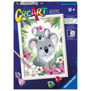 Ravensburger CreArt Schilderen op Nummer - Koala Schatjes