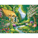 Ravensburger CreArt Schilderen op Nummer - Cottage Garden