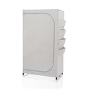 Leifheit 80002 Garderobekast 90x50x160 cm Grijs