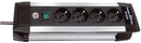 Brennenstuhl Bn-1391000014 4-voudige Tafelcontactdoos Aluminium