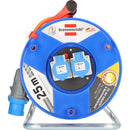 Brennenstuhl 1182760100 Garant Cee 2 Ip44 Camping / Maritieme Kabelhaspel 25m H07rn-f 3g2,5