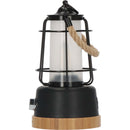 Brennenstuhl 1171800 Oplaadbare Campinglamp Cal 1 Met Henneptouw En Bamboevoet (370 Lm, Ip44, Brand
