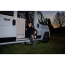 Brennenstuhl 1171800 Oplaadbare Campinglamp Cal 1 Met Henneptouw En Bamboevoet (370 Lm, Ip44, Brand