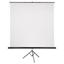 Hama Mobiel Projectie Scherm 125x125cm Wit/Zilver