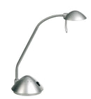 Alco AL-954-28 Bureaulamp Halogeen G4 230/12V, 20W, Zilver