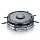 Severin RG 9948 Raclette-Fondue RVS/Zwart