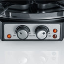 Severin RG 9948 Raclette-Fondue RVS/Zwart