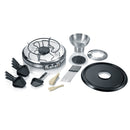 Severin RG 9948 Raclette-Fondue RVS/Zwart