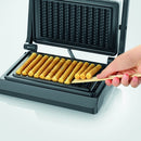 Severin WA2114 Wafelijzer Frietjes Zilver/Zwart