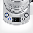 Severin WK3422 Glaswaterkoker 1.5L 3000W RVS/Zwart
